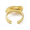 Rack Plating Brass Cuff Rings RJEW-D025-03G-3