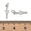 SHEGRACE Brass Micro Pave Cubic Zirconia Pendants XGRQ3D633-513P-3