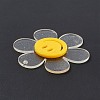 Transparent Acrylic Big Pendants OACR-P012-A06-4