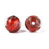 Handmade Gold Sand Lampwork Beads LAMP-N045-01C-07-2