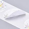 Self-Adhesive Kraft Paper Gift Tag Stickers DIY-J002-E01-4