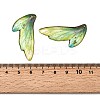 2Pcs Transparent Epoxy Resin Pendants RESI-A044-05A-3