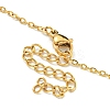 Plastic Imitation Pearl Round Pendant Necklaces NJEW-Z041-05G-3