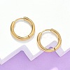Ion Plating(IP) 304 Stainless Steel Huggie Hoop Earrings EJEW-F111B-17mm-G-1
