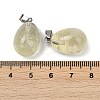 Natural Lemon Quartz Pendants G-U018-01P-H-3