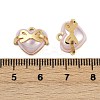 304 Stainless Steel Resin Charms STAS-L290-23G-3