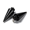 Natural Obsidian Pendants LS-G-K311-47B-3