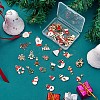 38Pcs Christmas Alloy Enamel Pendants JX266A-3