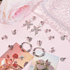 50Pcs 304 Stainless Steel Stud Earring Findings STAS-SC0008-57P-4