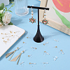 30Pcs 3 Styles 304 Stainless Steel & Plastic Clip-on Earring Findings STAS-BBC0003-36-4