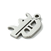 Non-Tarnish 201 Stainless Steel Pendants STAS-B055-01P-P-2