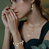 50Pcs 5 Style Rack Plating Alloy Pendants Rhinestone Settings FIND-CA0004-83-6