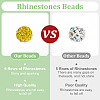 200Pcs Pave Disco Ball Beads RB-PH0001-41G-7