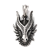 304 Stainless Steel Pendants STAS-U021-04AS-1
