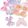 Luminous Transparent Resin Cabochons RESI-C068-03-4