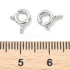 SHEGRACE Brass Spring Ring Clasps XGRPCN623-017P-3