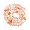 Natural Pink Aventurine Beads Strands G-H087-C06-01-3