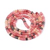 Ombre Effect Dyed Glass Beads Strands GLAA-Q106-05A-A10-2
