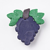 Autumn Theme Handmade Polymer Clay Pendants CLAY-T012-01-2