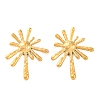 Ion Plating(IP) 304 Stainless Steel Stud Earrings EJEW-G395-30G-2