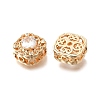 Brass Glass Beads KK-M318-38G-02-2