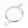 Iron Purse Frame Handle with Solid Color Acrylic Beads FIND-Q038P-D01-3