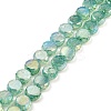 Imitation Jade Glass Beads Strands GLAA-P058-05A-08-1