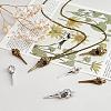 80Pcs 4 Style Tibetan Style Alloy Pendants FIND-AR0001-93-5