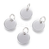 Non-Tarnish 304 Stainless Steel Charms EJEW-L238-03B-P-1