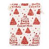 Christmas Theme Cotton Fabric Cloth Bag ABAG-H104-B06-2