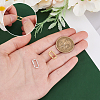 2Pcs 2 Colors 925 Sterling 2Pcs 2 Colors 925 Sterling Silver Locking Carabiner STER-GA0001-04B-3
