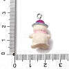 Christmas Opaque Resin Pendants RESI-H039-01P-06-3
