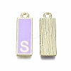 26Pcs 26 Style Alloy Enamel Pendants ENAM-SZ0001-49LG-4