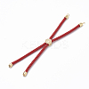 Nylon Twisted Cord Bracelet Making MAK-T003-07G-2
