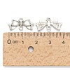 Bowknot Alloy Links connectors X-EA11930Y-NF-3