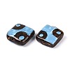 Handmade Porcelain Ceramic Beads PORC-T135-05G-2