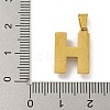 Ion Plating(IP) 304 Stainless Steel Pendants STAS-U024-01H-3