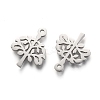Non-Tarnish 304 Stainless Steel Pendants LS-STAS-L245-012B-P-2