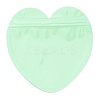Heart Shaped Plastic Packaging Yinyang Zip Lock Bags OPP-D003-02D-2