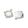 304 Stainless Steel Pendant Cabochon Settings STAS-I367-04P-2