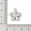 304 Stainless Steel Pendants STAS-F327-02D-P-3
