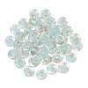 Luminous Handmade Foil Glass Beads LAMP-P020-01A-07-2