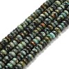 Natural African Turquoise(Jasper) Beads Strands G-L635-A40-4x2mm-3