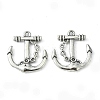 Tibetan Style Alloy Anchor Pendants LS-TIBEP-839-AS-NR-1