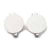 Non-Tarnish 201 Stainless Steel Tray Brooch LS-STAS-Q246-01B-P-1