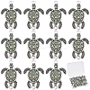 20Pcs Antique Silver Tone Alloy Links Connectors FIND-SC0002-48-1