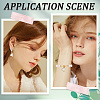 64Pcs Glass Charms FIND-SC0015-33A-4