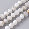 Natural Crazy Agate Beads Strands G-F668-03-6mm-1