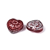 Baking Paint Transparent Glass Beads DGLA-N018-26E-3