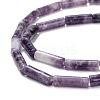 Natural Lilac Jade Beads Strands G-F247-45-3
